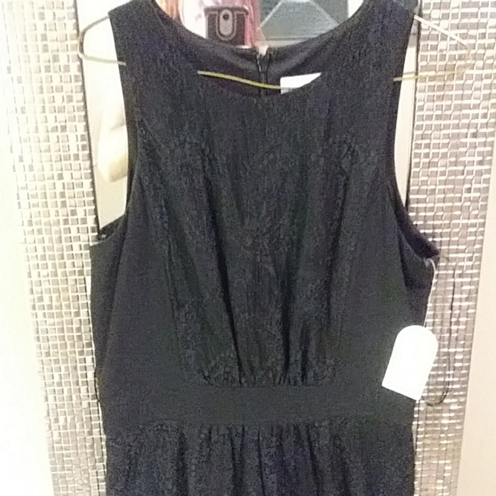 Jessica Simpson black lace dress - Picture 4 of 6